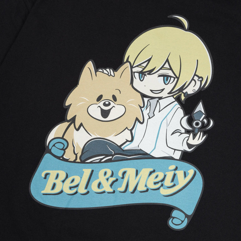 Bel & Meiy Tシャツ / ブラック